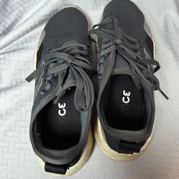 Adidas Fluidflow 2.0 Running Lace-Up Shoes Dark Grey Women's Sneaker Size 9 - Picture 9 of 10